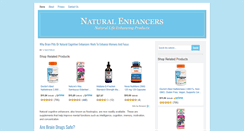 Desktop Screenshot of naturalenhancers.net